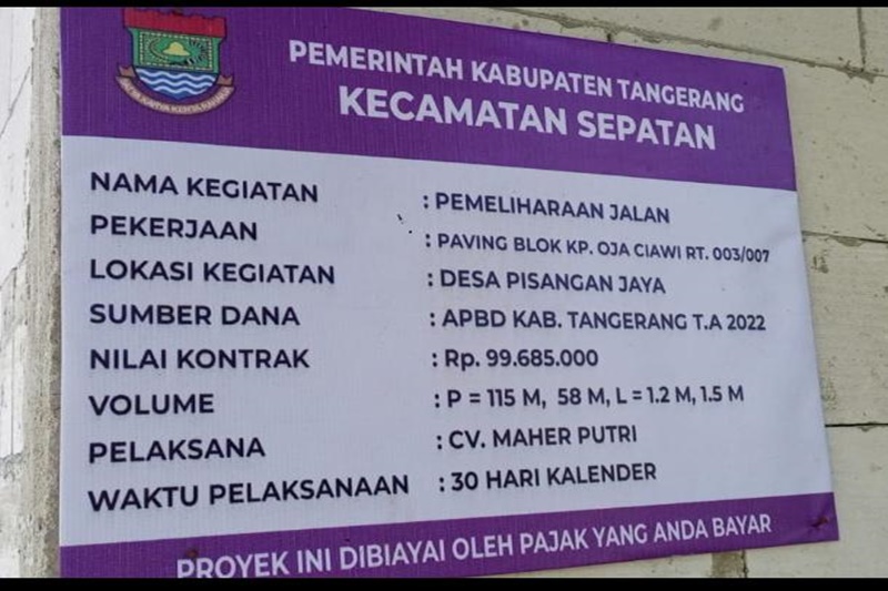 Tekesan Pilih Kasih Dengan Pengusaha Lokal Pribumi’ Ada Apa Dengan Kecamatan Sepatan