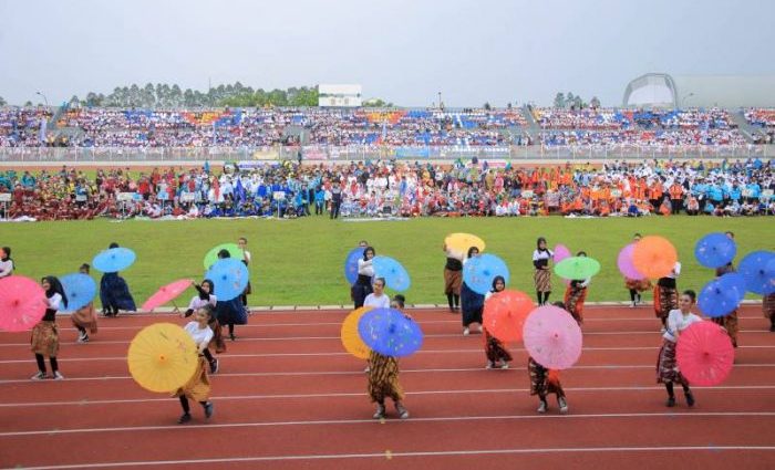 Pelajar Kota Tangerang Deklarasikan Cinta Damai dan Anti Tawuran Dalam Ajang Pagelaran O2SN