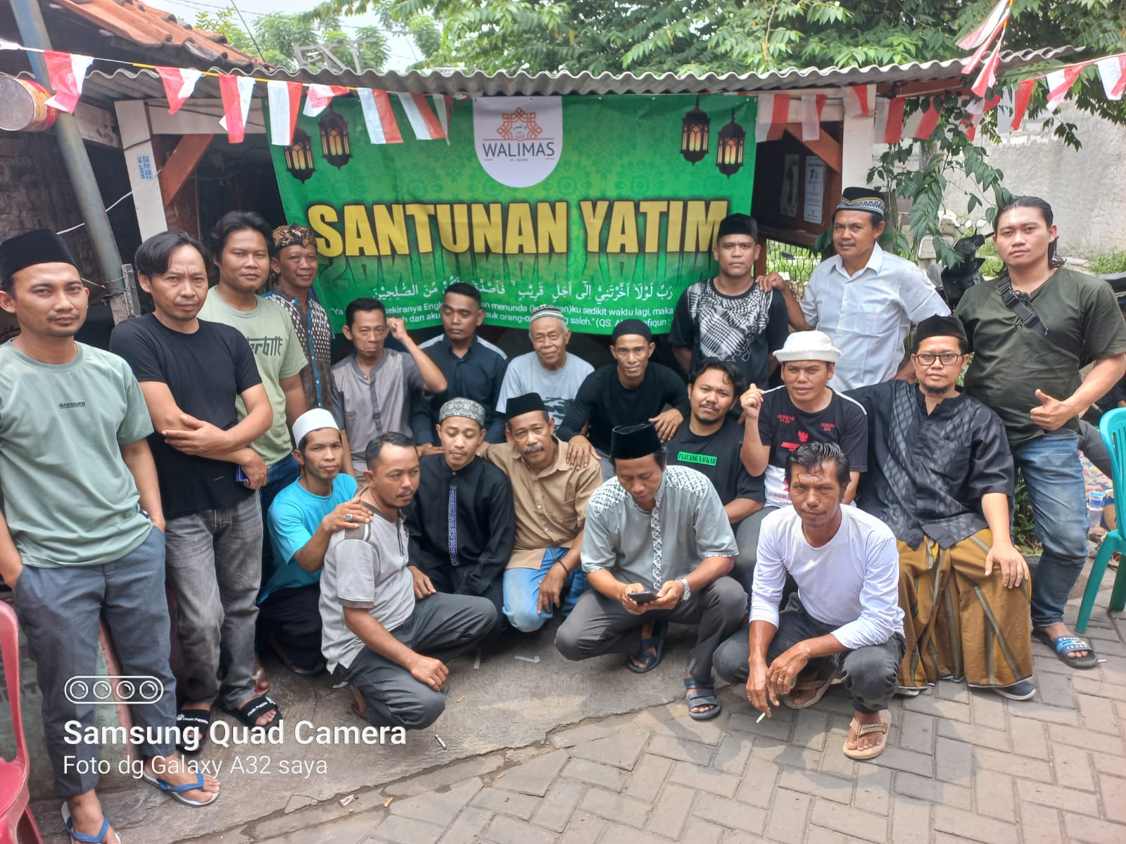 Yayasan Walimas Adakan Santunan Yatim Piatu Di Hari Kemerdekaan Ke 77