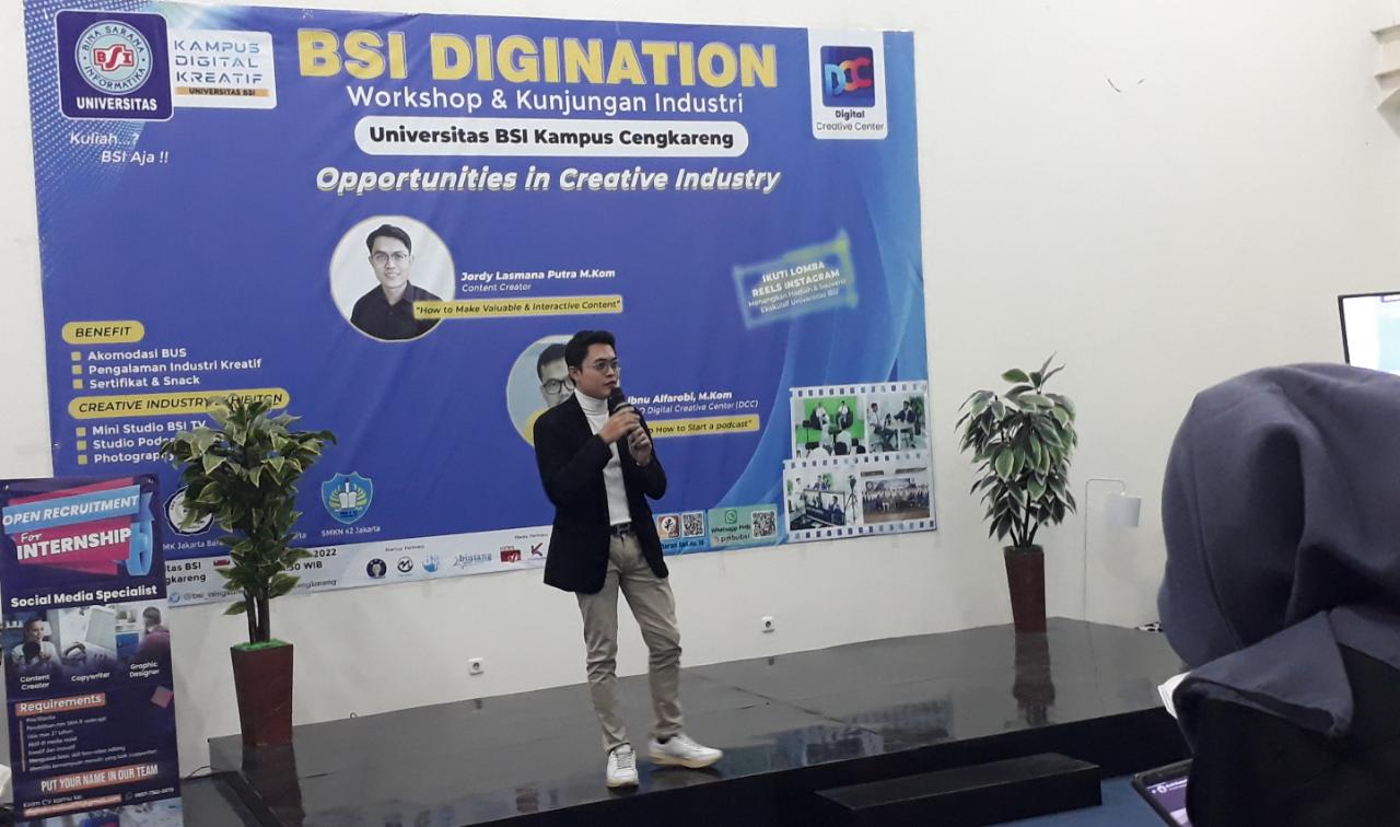 UNIVERSITAS BSI CENGKARENG GELAR WORKSHOP DAN KUNJUNGAN INDUSTRI