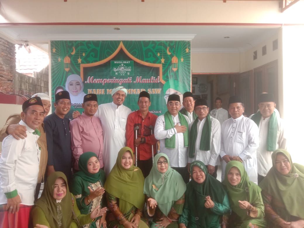 PC MUSLIMAT NU  KECAMATAN CIPONDOH GELAR ACARA MAULID NABI MUHAMMAD SAW