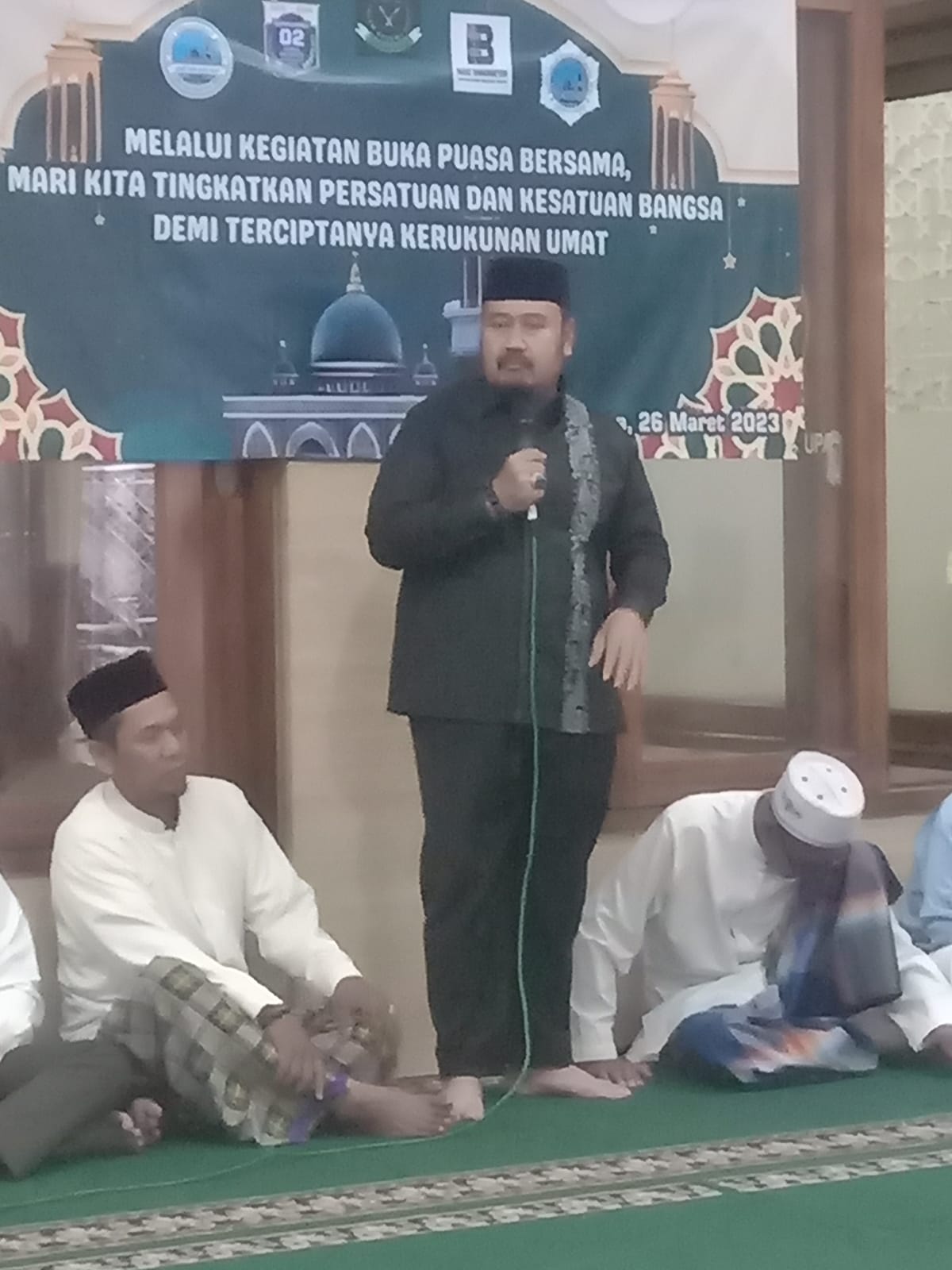 BUKA BERSAMA DKM DENGAN KETUA FORUM BETAWI REMPUG KORWIL JAKARTA BARAT