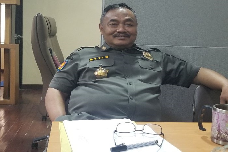 Kasat Pol PP kabupaten Tangerang “Menunggu Hilal” Lapak Pasar Komplek Mutiara Garuda Teluknaga Pasti di Bongkar Dan di Tertibkan.