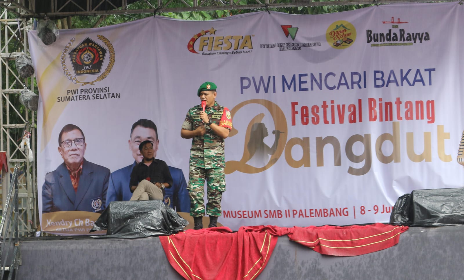 Semarak HPN Tingkat Provinsi Sumsel , PWI Cari Bakat Festival Lomba Dangdut