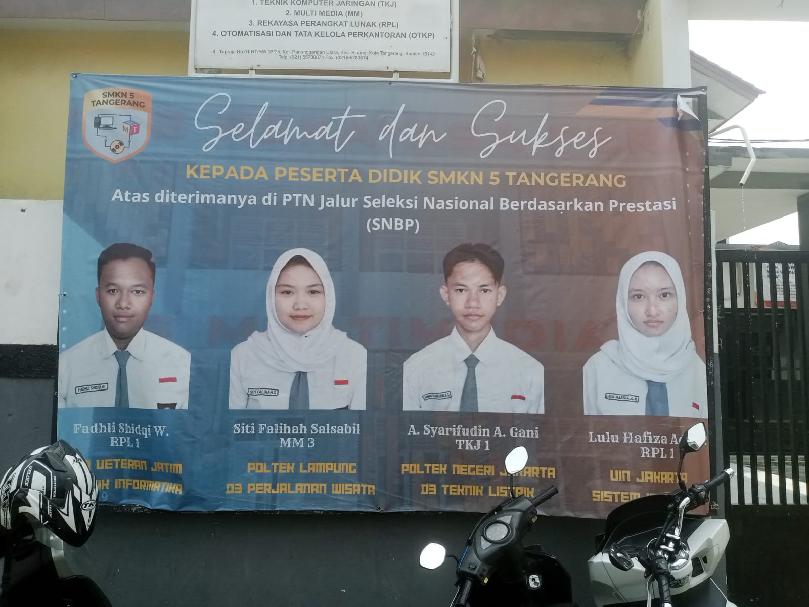 Dinas Pendidikan Sekolah SMK Negri 5 Pinang Tahun Ajaran 2024 Menerima 10 Rumbel