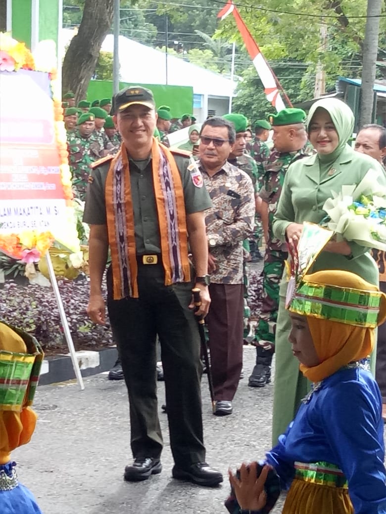 Komando Distrik Militer (Kodim) 1506 Namlea Gelar Acara Pisah Sambut