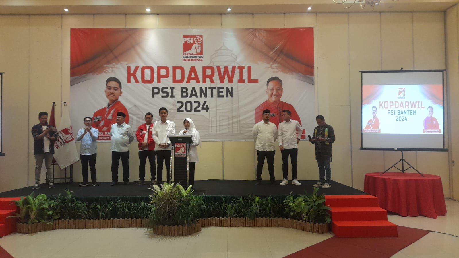 Hadiri Acara Kopdarwil (kodinator wilayah) PSI Minta Parpol Jaga Kondusivitas di Pilkada Serentak 2024- 2029