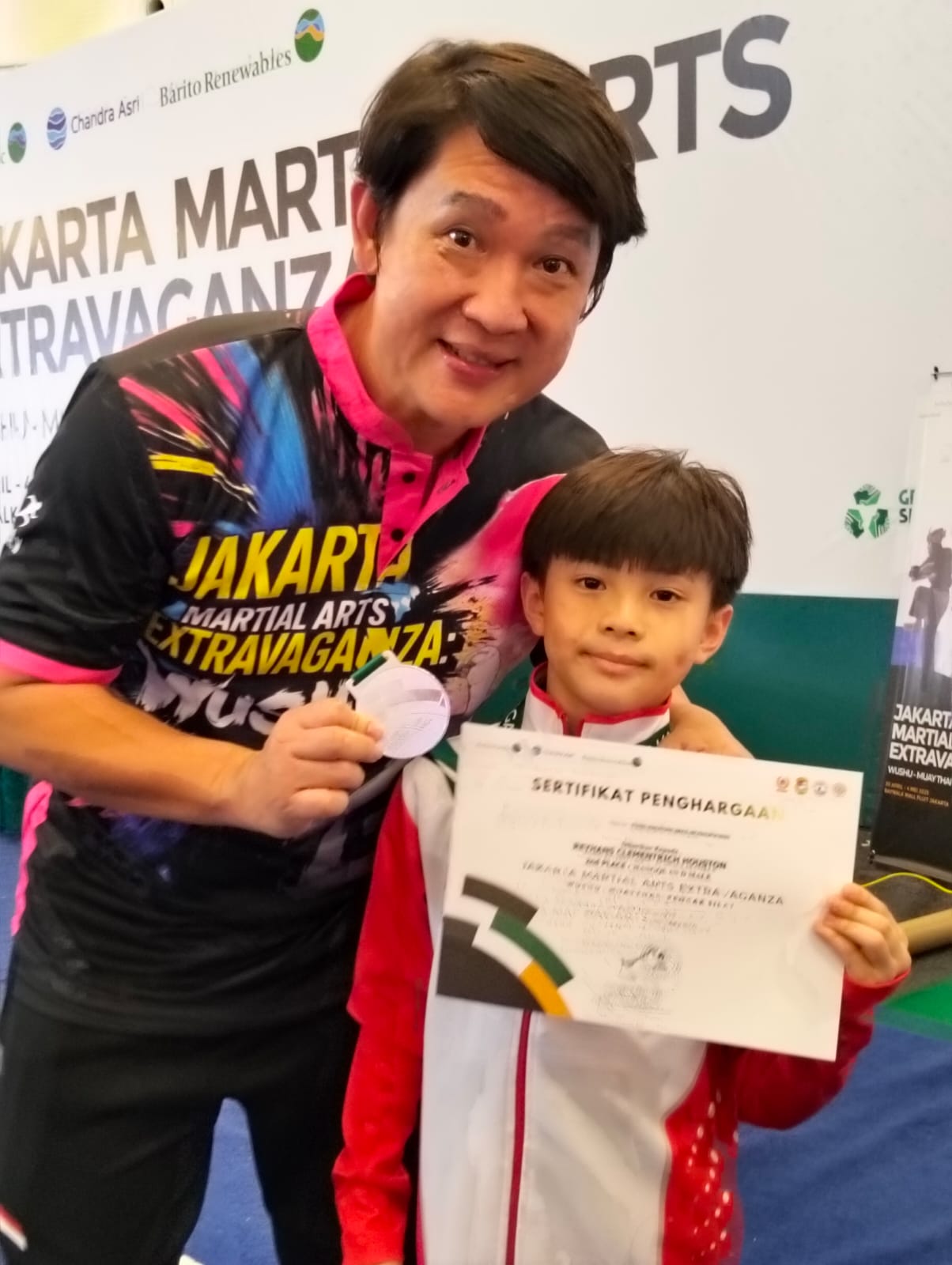 Reyhans Clementrich Houston, Merebut 2 emas dan 1 perak dalam Jakarta Martial Arts Extravaganza (JMAE) 2025