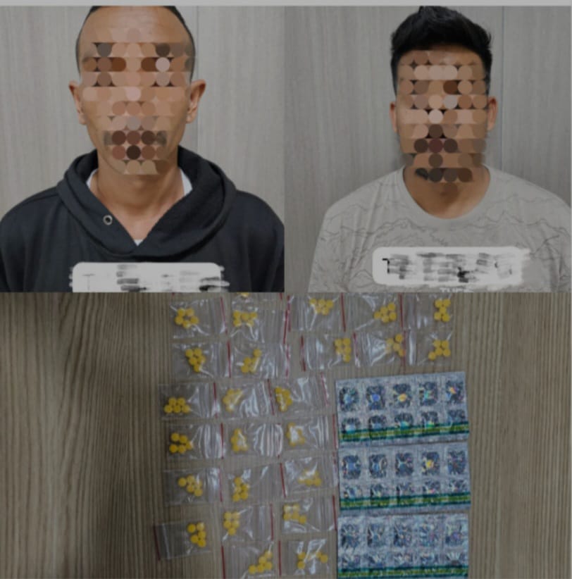 Dua Pengedar Obat Tanpa Izin Edar Ditangkap Sat Resnarkoba Polres Metro Tangerang Kota