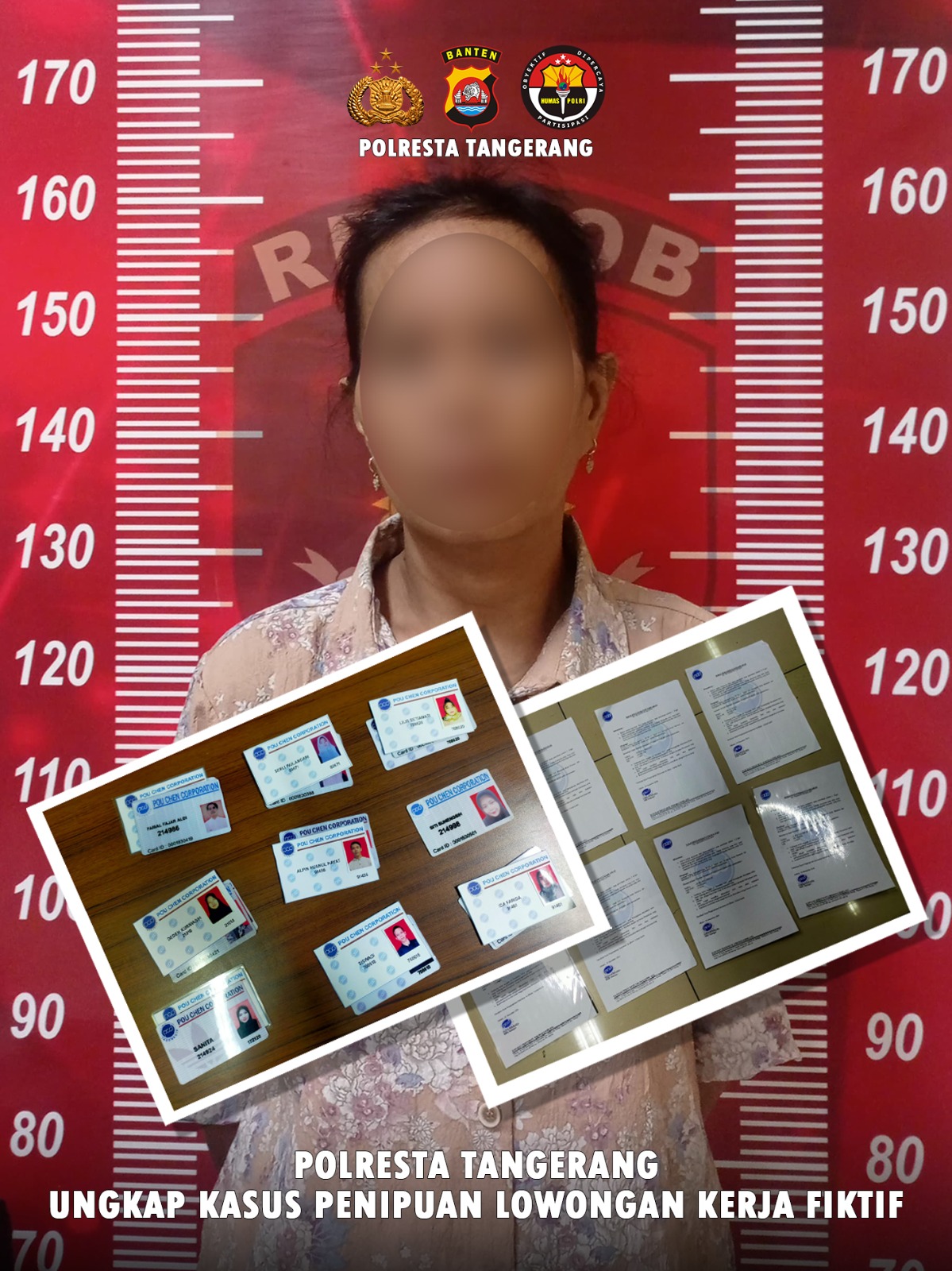 Polresta Tangerang Ungkap Kasus Penipuan Lowongan Kerja Fiktif, Kerugian Capai Ratusan Juta Rupiah