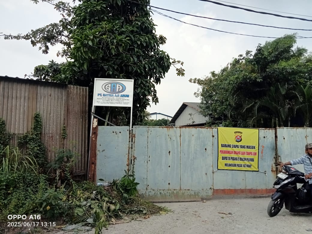 DLHK Kabupaten Tangerang Terkesan Bungkam soal Dugaan Pengelolaan Limbah B3, Publik Pertanyakan Komitmen Penegakan Lingkungan