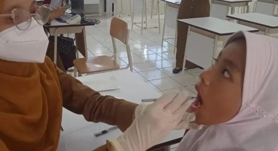 Peduli Kesehatan Anak, Siswa Sekolah Rakyat Tangerang Diperiksa Medis