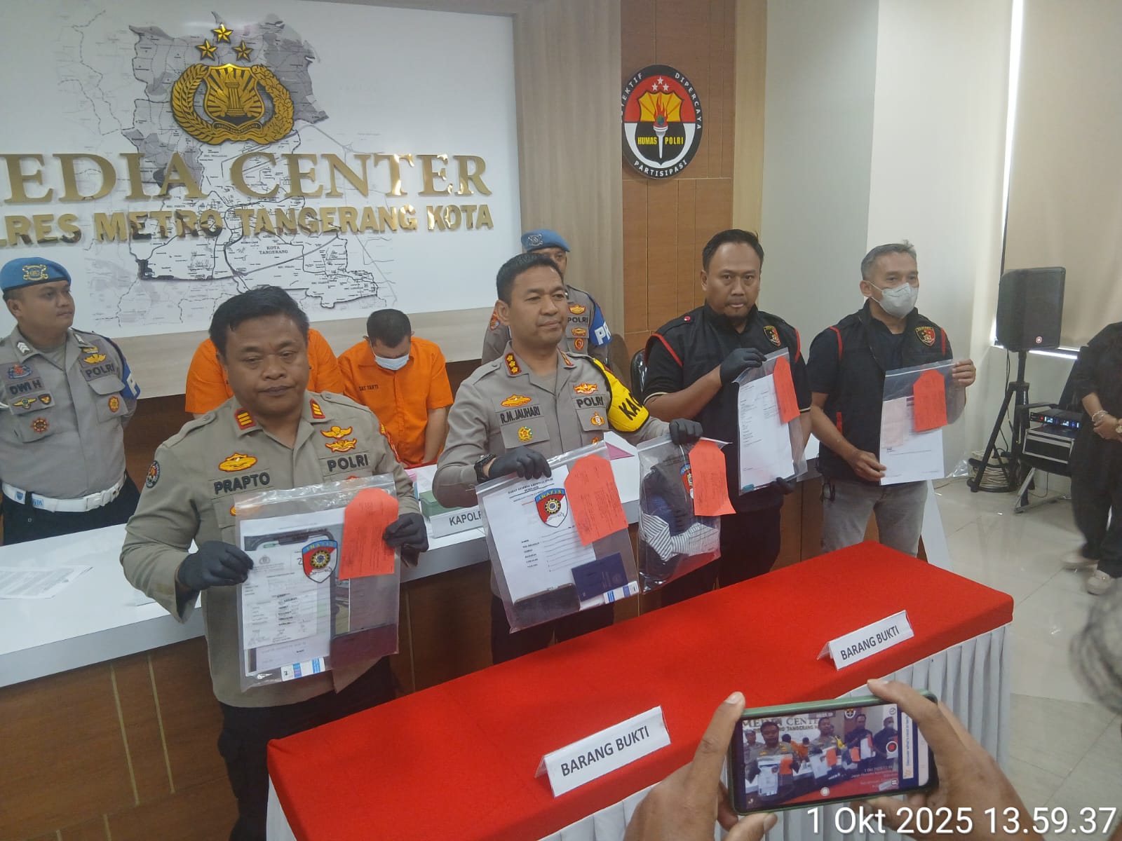 Polres kota Tangerang Ungkap Kematian Wanita Muda di Hotel Golden Tulip