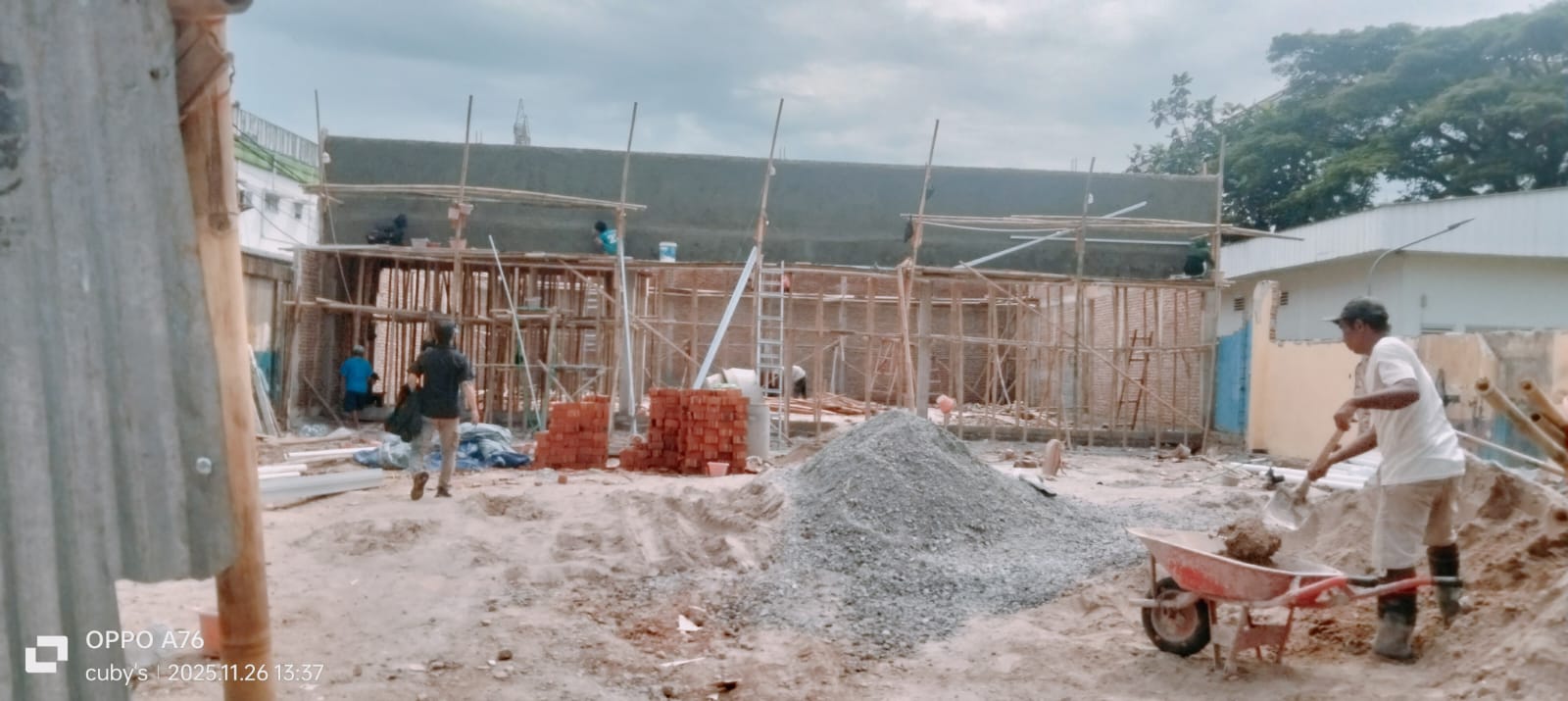 Bangunan Ruko Satu Lantai di Kecamatan Cikupa Diduga Langgar Aturan, Tak Kantongi Izin PBG