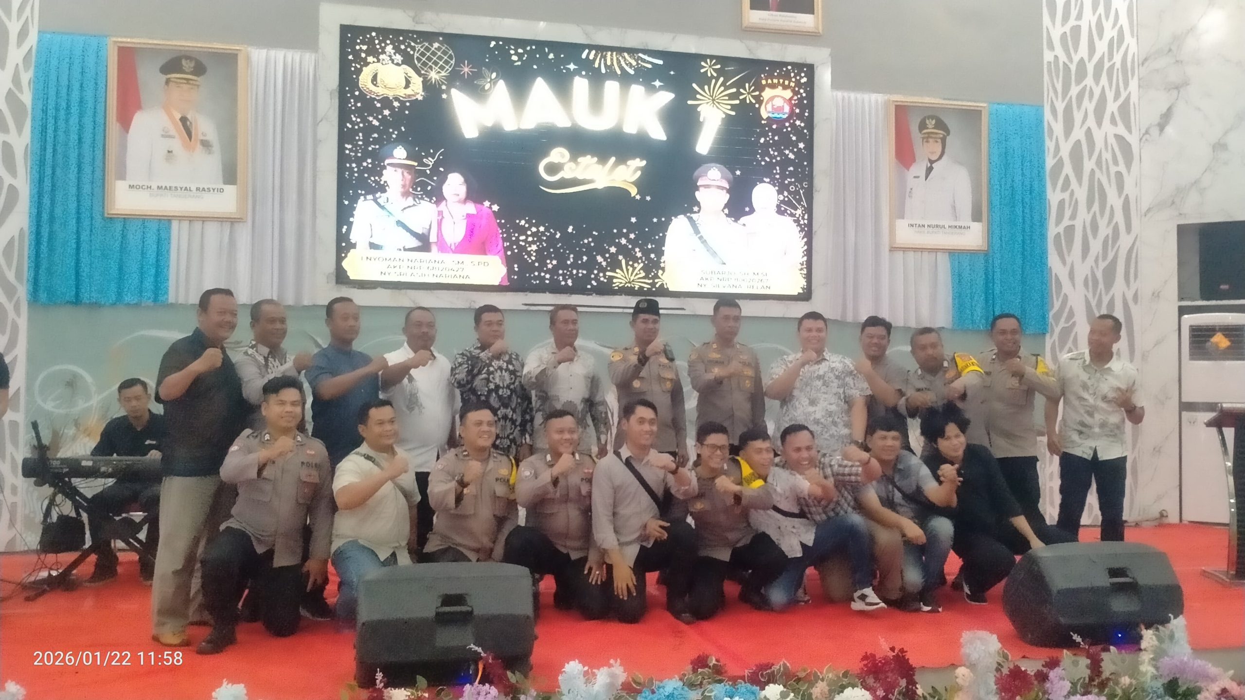 Sertijab Kapolsek Mauk AKP Subarjo S.H.,M.Si ke AKP I Nyoman Nariana S.M Berlangsung Khidmat Sertijab Kapolsek Mauk AKP Subarjo S.H.,M.Si ke AKP I Nyoman Nariana S.M Berlangsung Khidmat