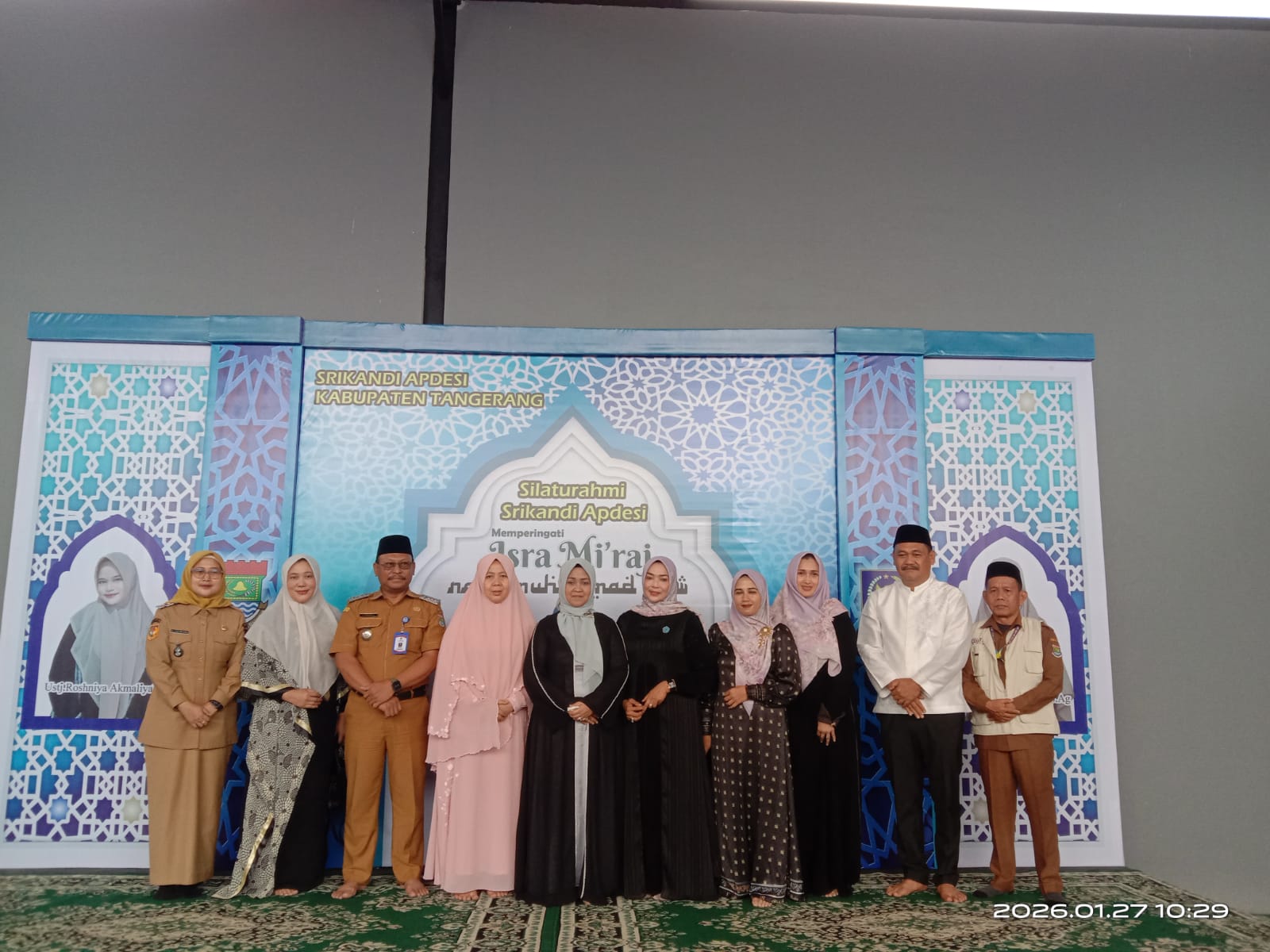 Sri Kandi Kepala Desa Se Kabupaten Tangerang Peringati Hari Besar Islam (PHBI)