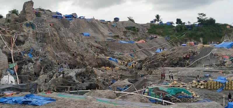 PMII BURU PASANG BADAN BELA PERSINEL KODIM NAMLEA TERKAIT TUDUHAN PUNGLI DI GUNUNG BOTAK