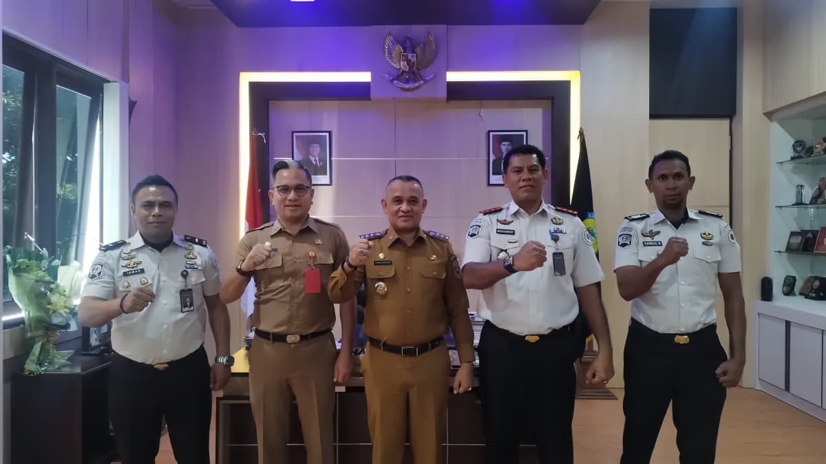 Kalapas Namlea dan Bupati Buru Diskusikan Hibah Lahan untuk Pembangunan Bapas