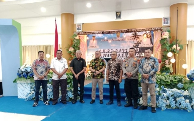 BUPATI BURU SELATAN MENGGELAR MUSRENBANG 2027 JADI AJANG SERAP ASPIRASI, TEKANKAN FOKUS SDM DAN PENGUATAN EKONOMI LOKAL