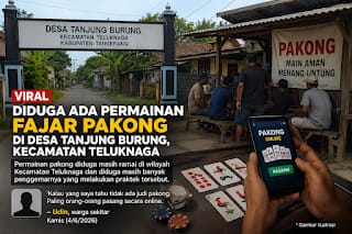 Permainan Pakong Diduga Masih Ramai Jadi Perbincangan Warga di Teluknaga